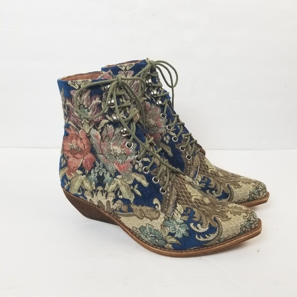 jeffrey campbell floral booties